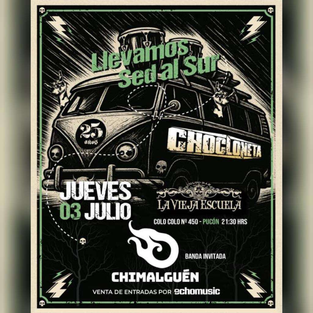 evento Chocloneta- Llevamos Sed Al Sur- Pucon