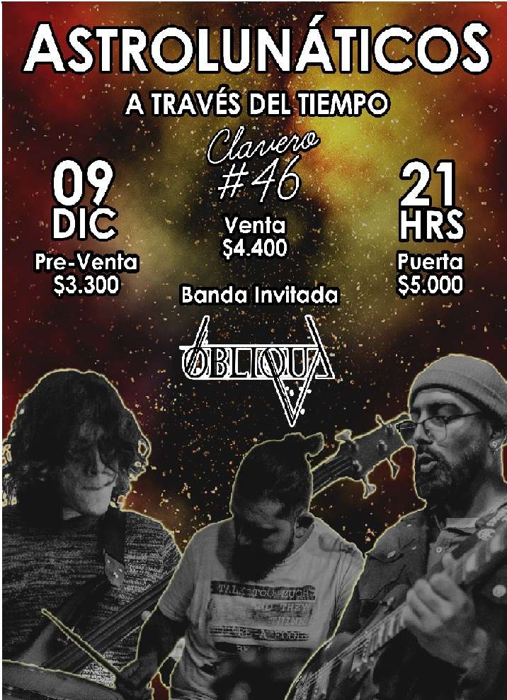 evento Lanzamiento disco A través del Tiempo
